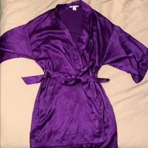 Victoria’s Secret Silk Robe with Pockets